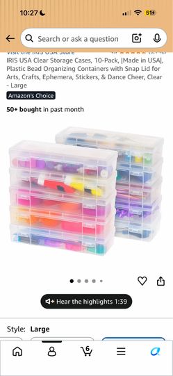 Plastic Storage Bins