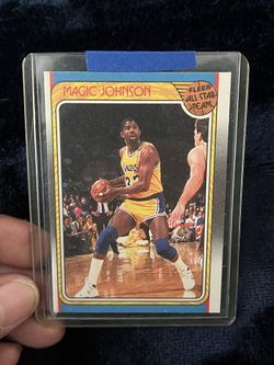 1988 Fleer All Star Magic Johnson #124