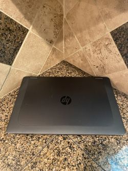 HP ZBook 15 with 2GB Graphics, 500GB SSD, 16GB Ram, and Windows 11 Pro 