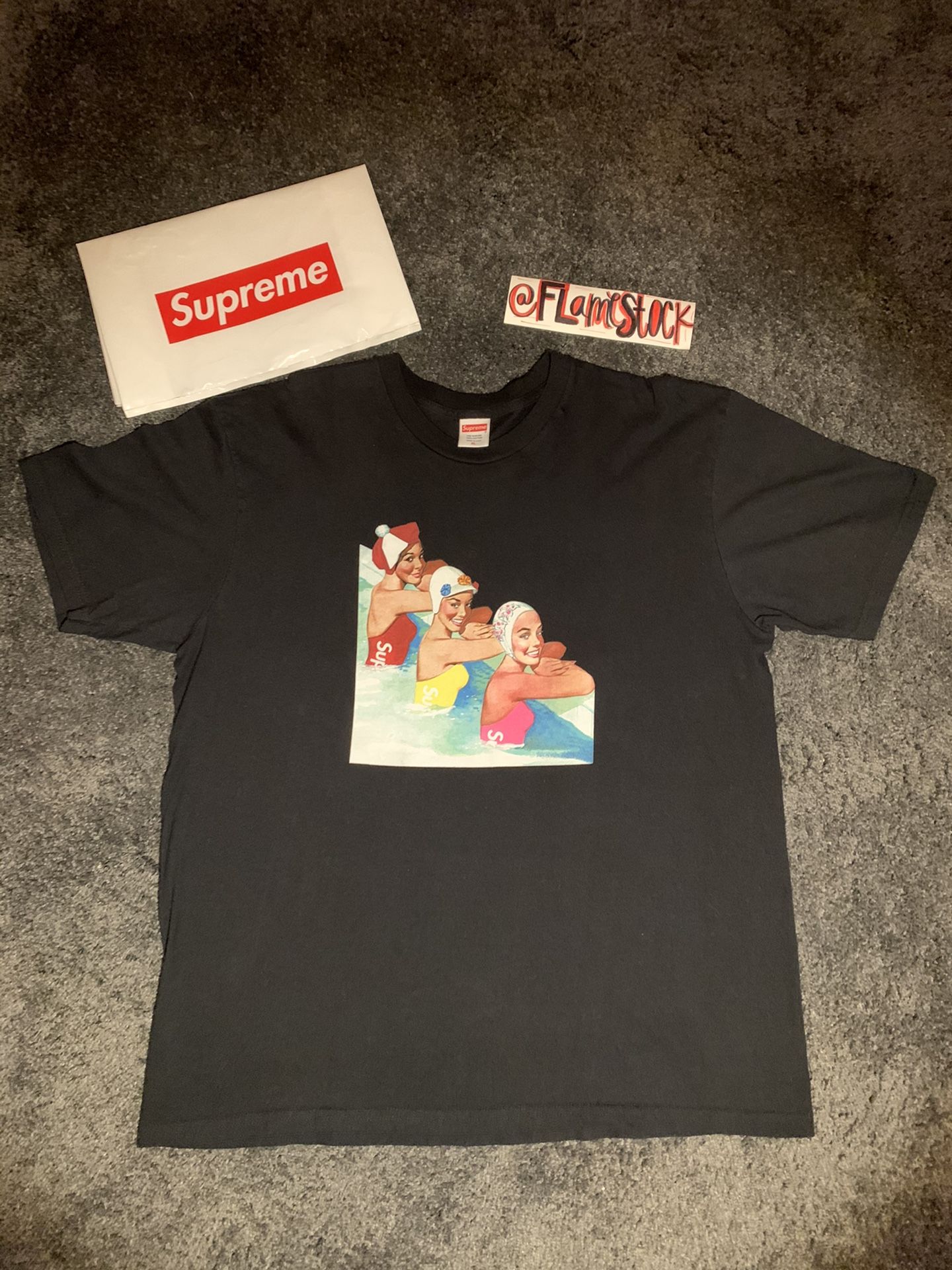 Supreme swimmers tee