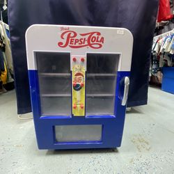 Vintage Pepsi Mini Fridge