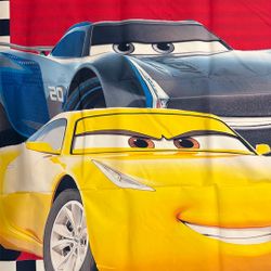 Cars Happy Birthday Banner