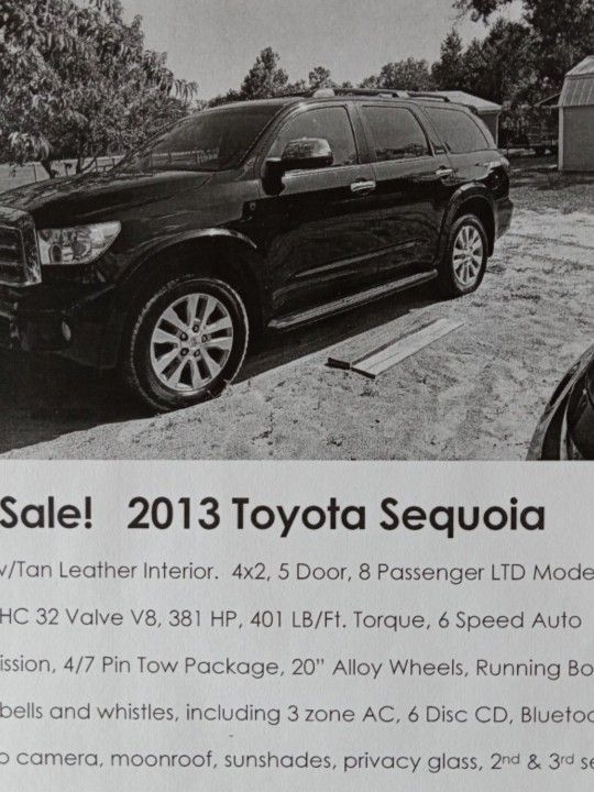 2013 Toyota Sequioa