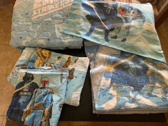 Vintage Empire Strikes Back Twin Bedding Set