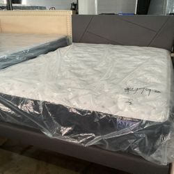 New 12” Queen Hybrid Mattress - Financing Available! $0 Down, Flexible Payments Available 