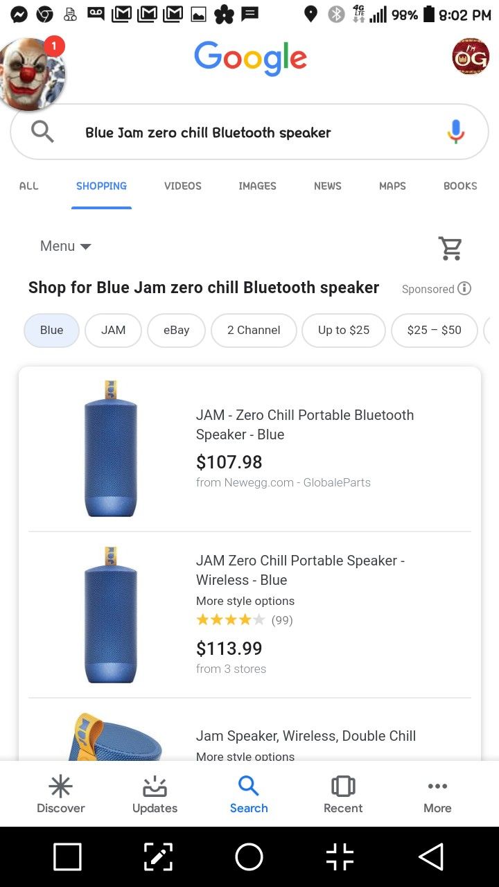 Jam Zero Chill Waterproof speaker