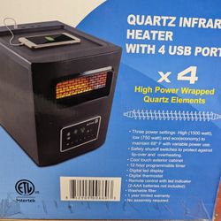 2 Heater - Electric 1500w -Brand New In Box