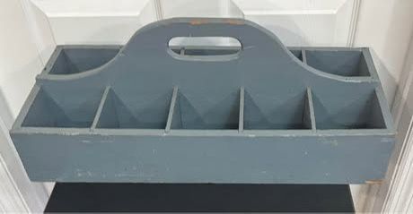 Rustic Wooden Farmhouse Tool Caddy Plant Display $15 for All 