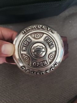 HARLEY DAVIDSON LEATHER BELT - NEW!