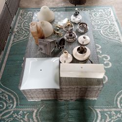 Miscellaneous Light Fixtures, Parts, And Accessories For One Low Price 