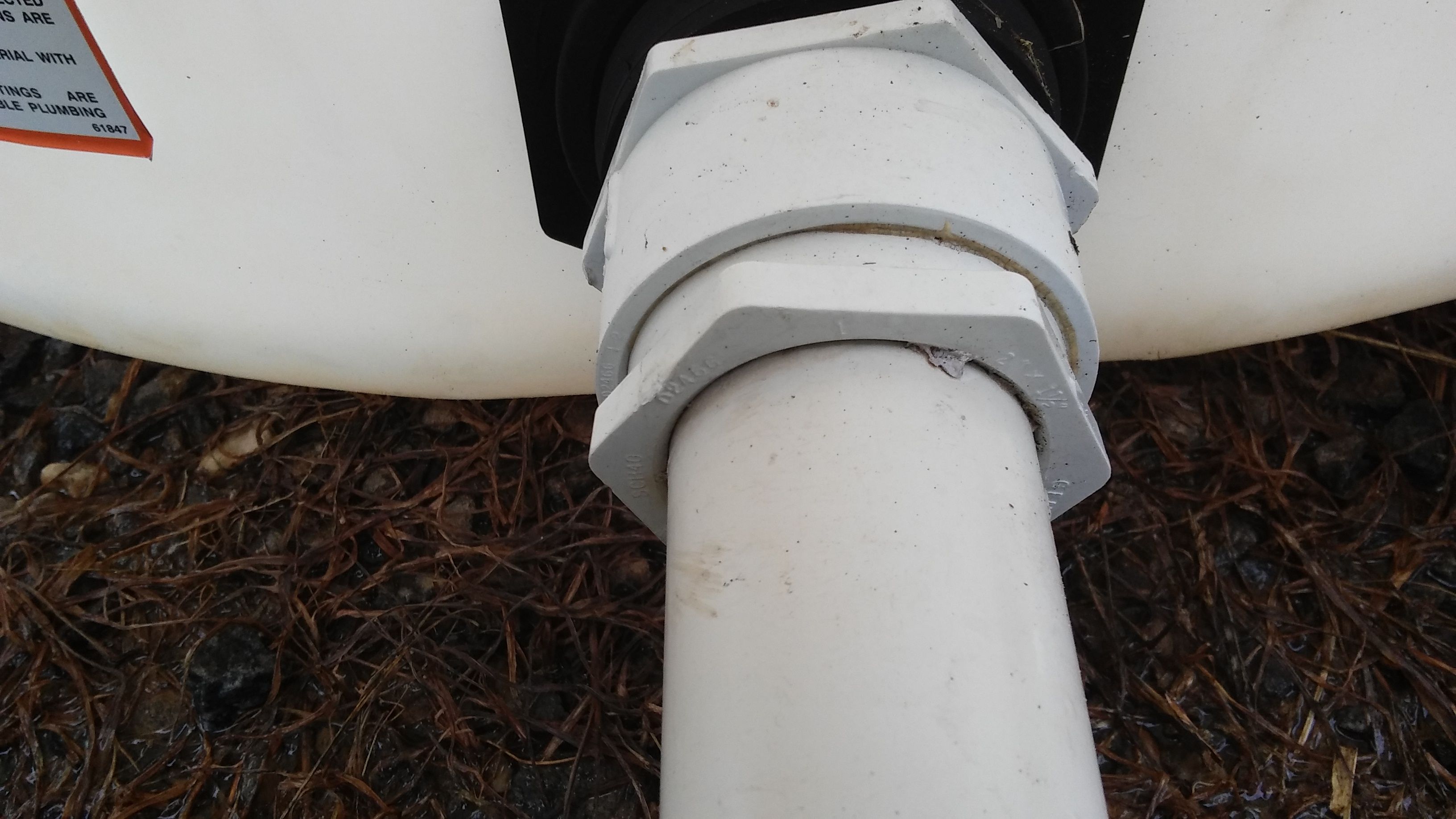 Real water tank . extra clean has only had water in it live stock safe drinking water or pool water