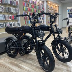 Brand New Super Movcan E-bike 32mph Speed Long Range Fat Tire Financing Deal! $0 To $100 Initial Payment To Take It Home Financed. Best Deals On Ebike