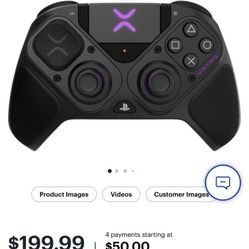 PDP - Victrix Pro BFG Wireless Controller for PS5, PS4, and PC, Sony 3D Audio, Modular Buttons/Clutch Triggers/Joystick - Black