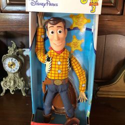 Brand new in the box, Toy Story Talking Woody for sale $30