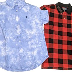 New Boys Polo Size 8 Short Sleeve Shirt Set 