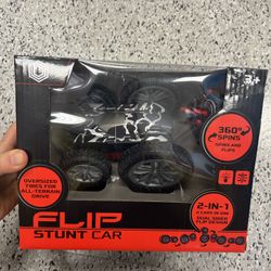 NWT 2-in-1 Black Flip Stunt Car