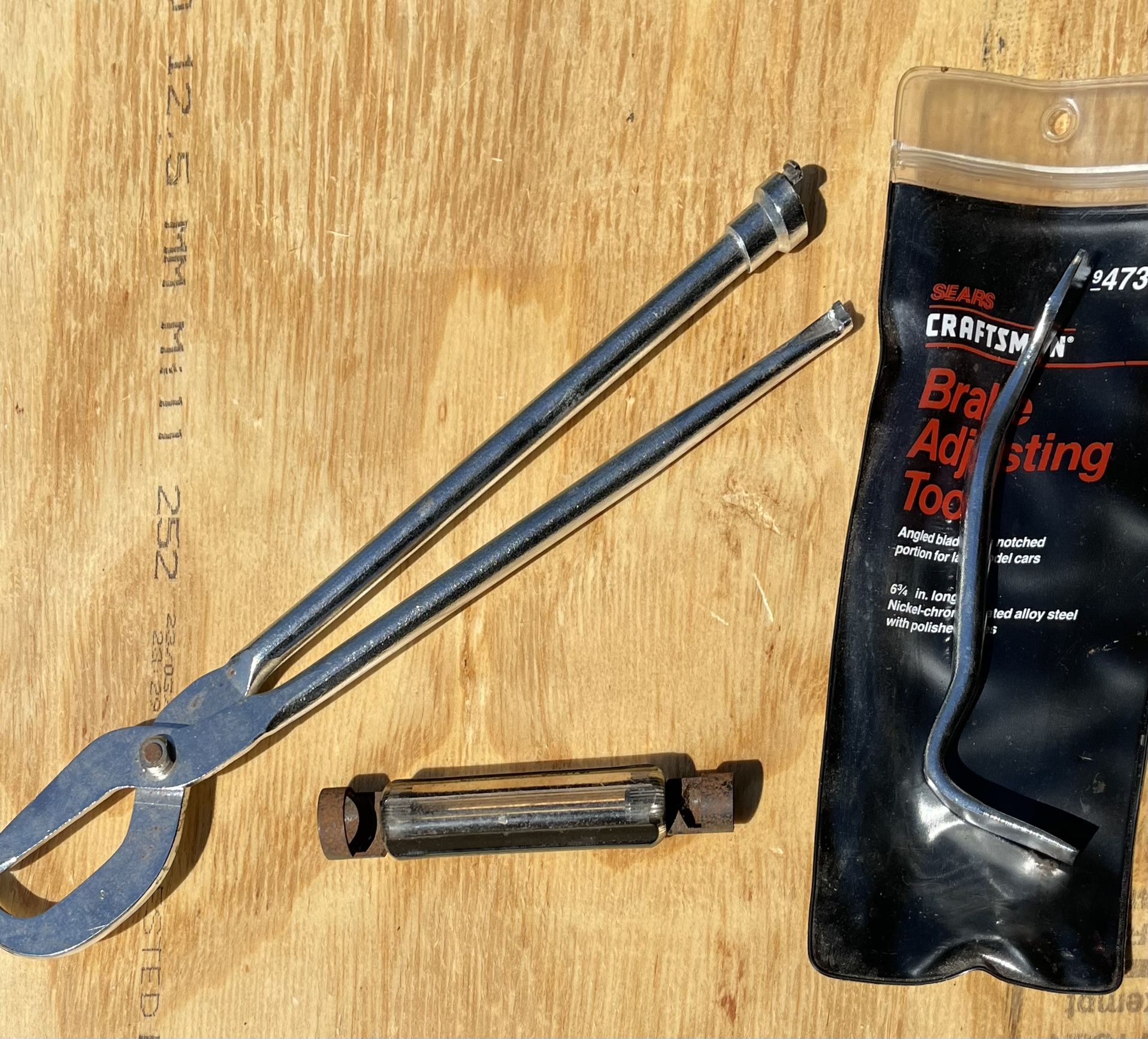 Craftsman Drum Brake Tools