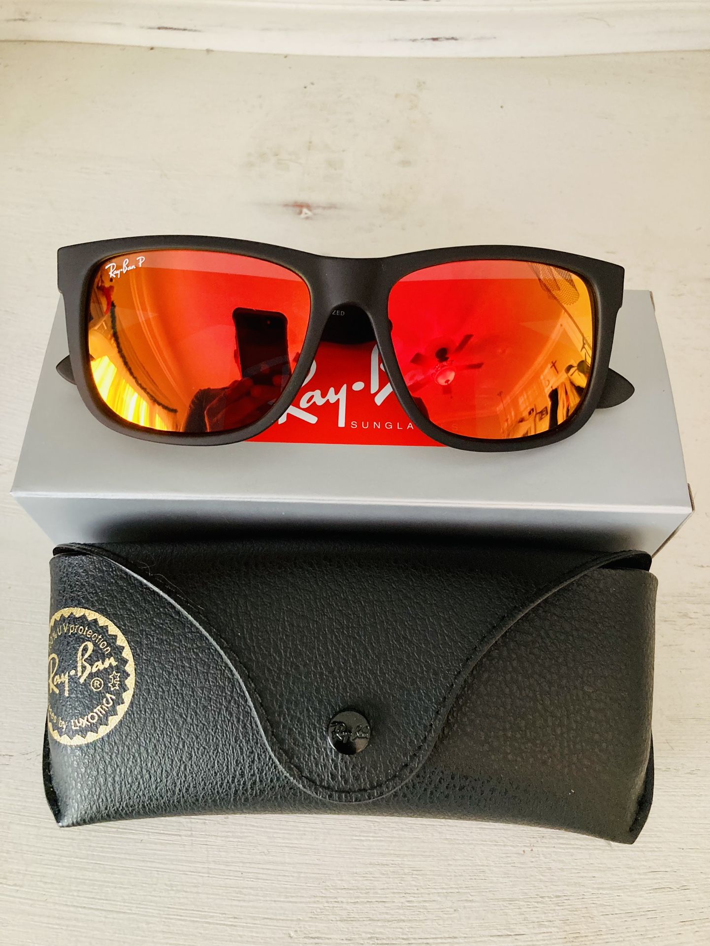 New Polarized Rayban Justin