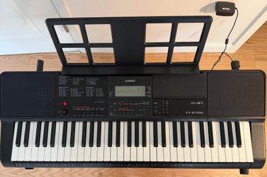 Casio CT-X700 – Portable 61-Key Keyboard | 600 Tones, 195 Rhythms, and AiX Sound Engine