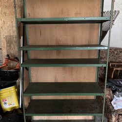 Metal shelving