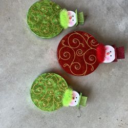Snowmen Ornaments 