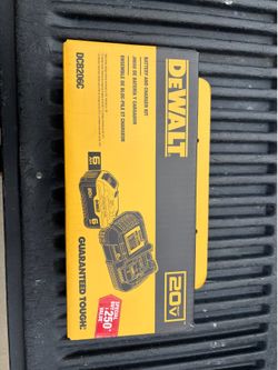 Dewalt 6ah battery and 6 amp charger