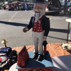 Antique Uncle San Piggy Bank