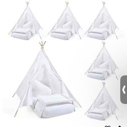 Sleep Over Tipis Set Of Four 