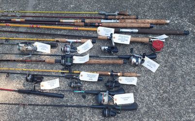 Fishing Rods w/ reel.