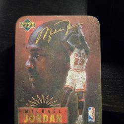 1996 Micheal Jordan 5 METAL Upper Deck