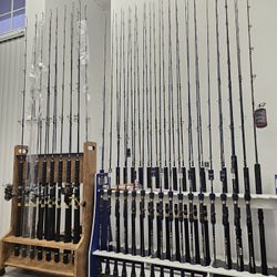 Slow Pitch Rod 180g-600g.  Spinning Yellow Tail Rods Carbon 