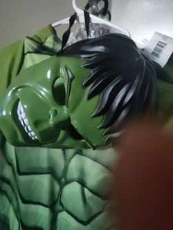 boys hulk size med halloween costume