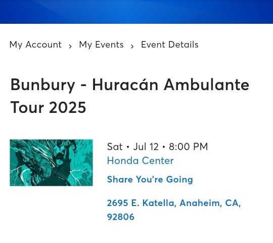 Bunbury Tickets
