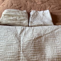 100% Cotton Queen, Duvet And Pillow Shams