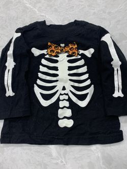 Baby Boy Halloween Long Sleeve Shirt Size 12M