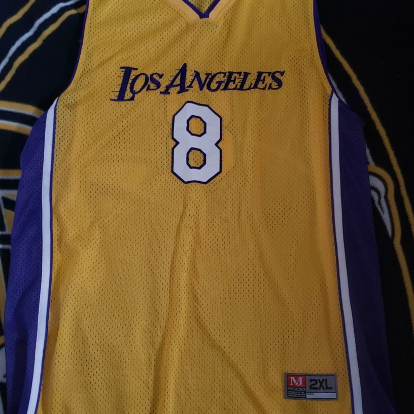 Los Angeles Lakers Practice Jersey Number 8 Size 2XL