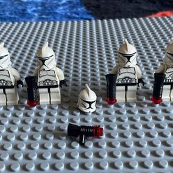 Lego Star Wars Clone Trooper Lot 