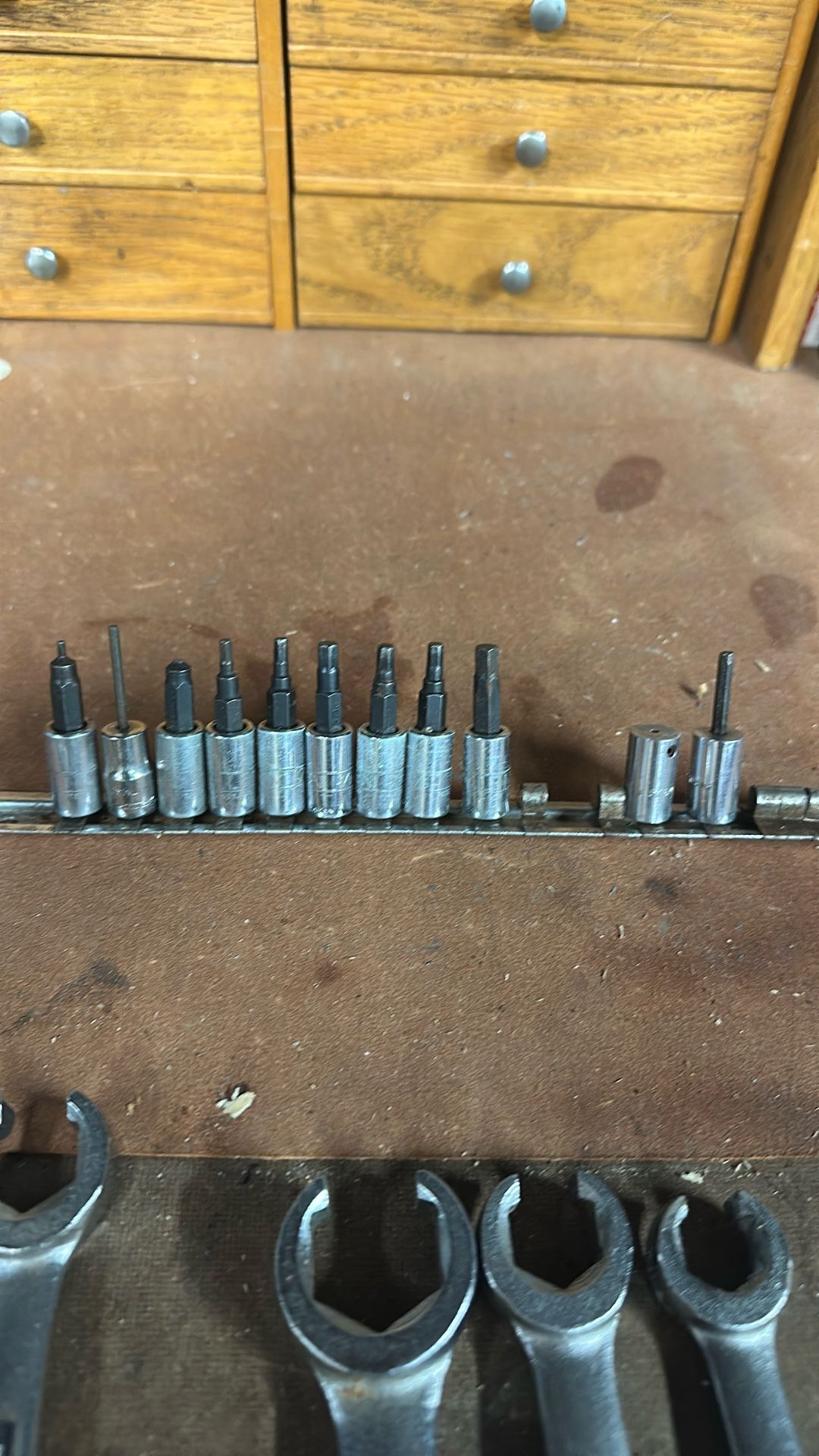 1/4 Drive SAE Allen Wrenches