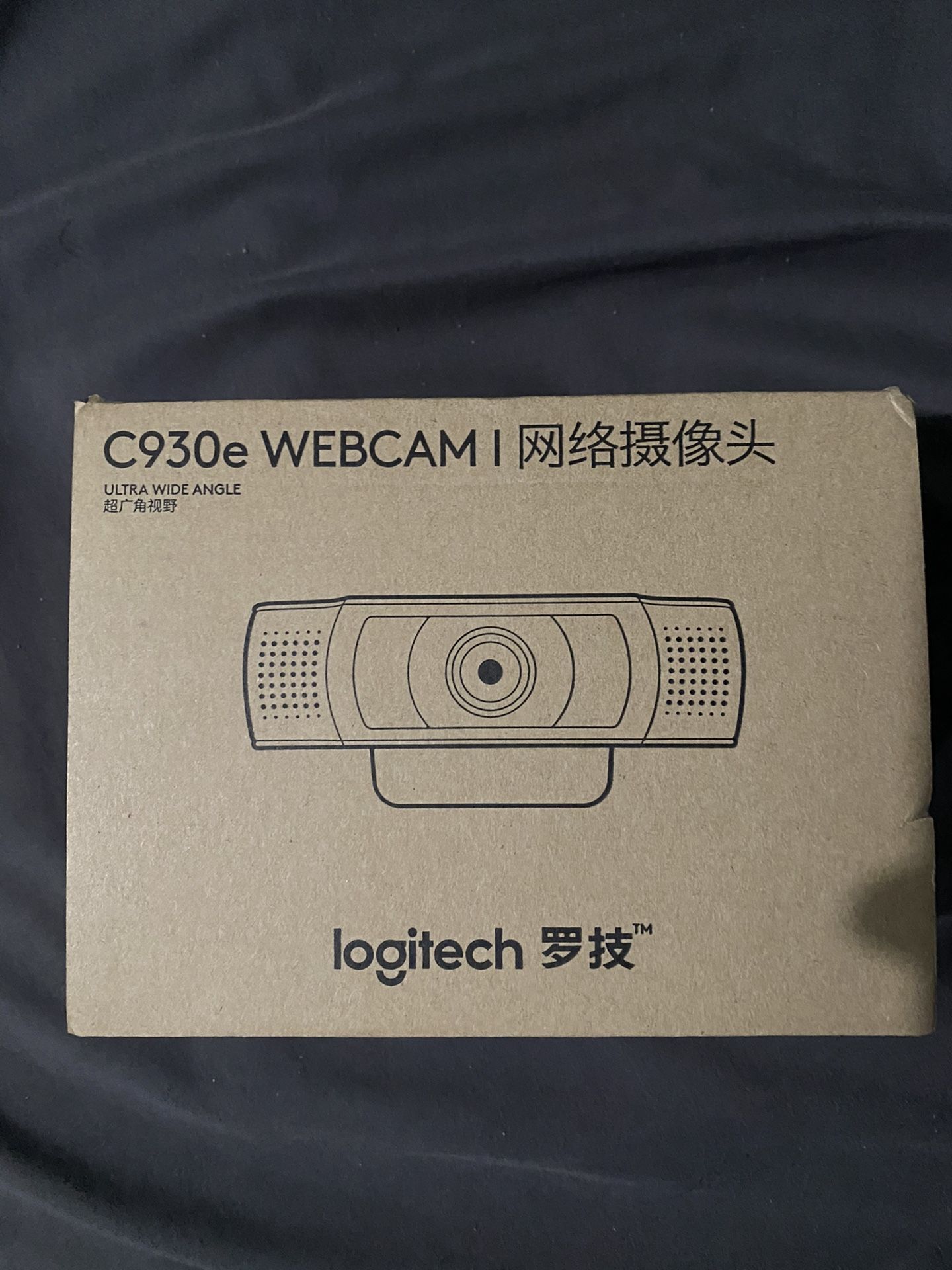 Logitech C930e Webcam - HD - Black