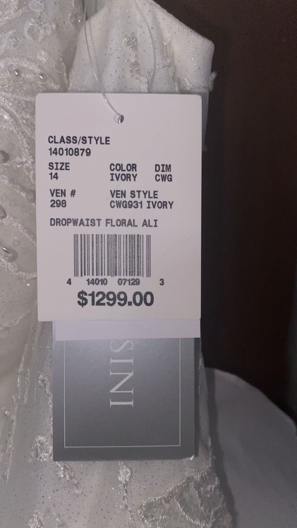 David’s Bridal Wedding Dress