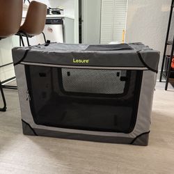 Soft-Sided Dog and Car Travel Crate 