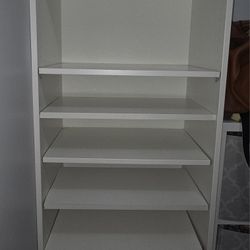 White Closet Shoe Organizer Storage Rack 