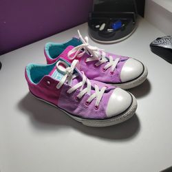 Pink and Purple Converse All-Stars
