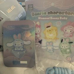 NEW Sanrio Characters Diamond Bunny Baby Cinnamoroll