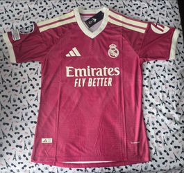 Real Madrid Adidas Away Jersey Pink