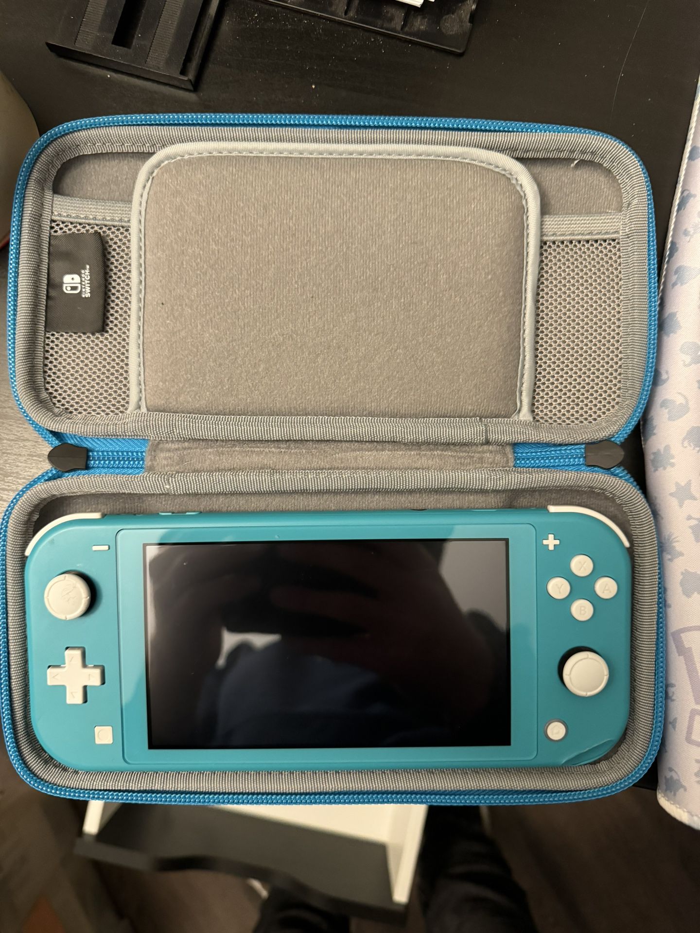 Nintendo Switch Lite With Case ( No Charger) 
