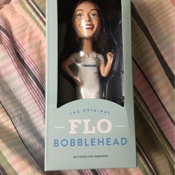 Flo Bobblehead  Brand New