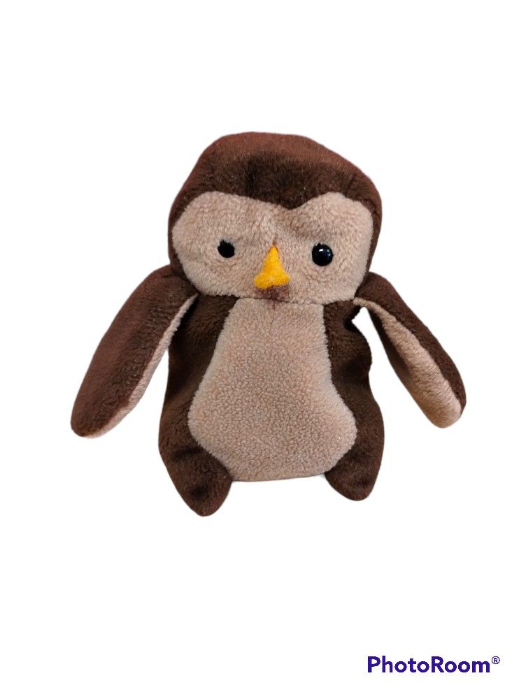TY Beanie Baby - Hoot the Owl (5 inch) Plush 