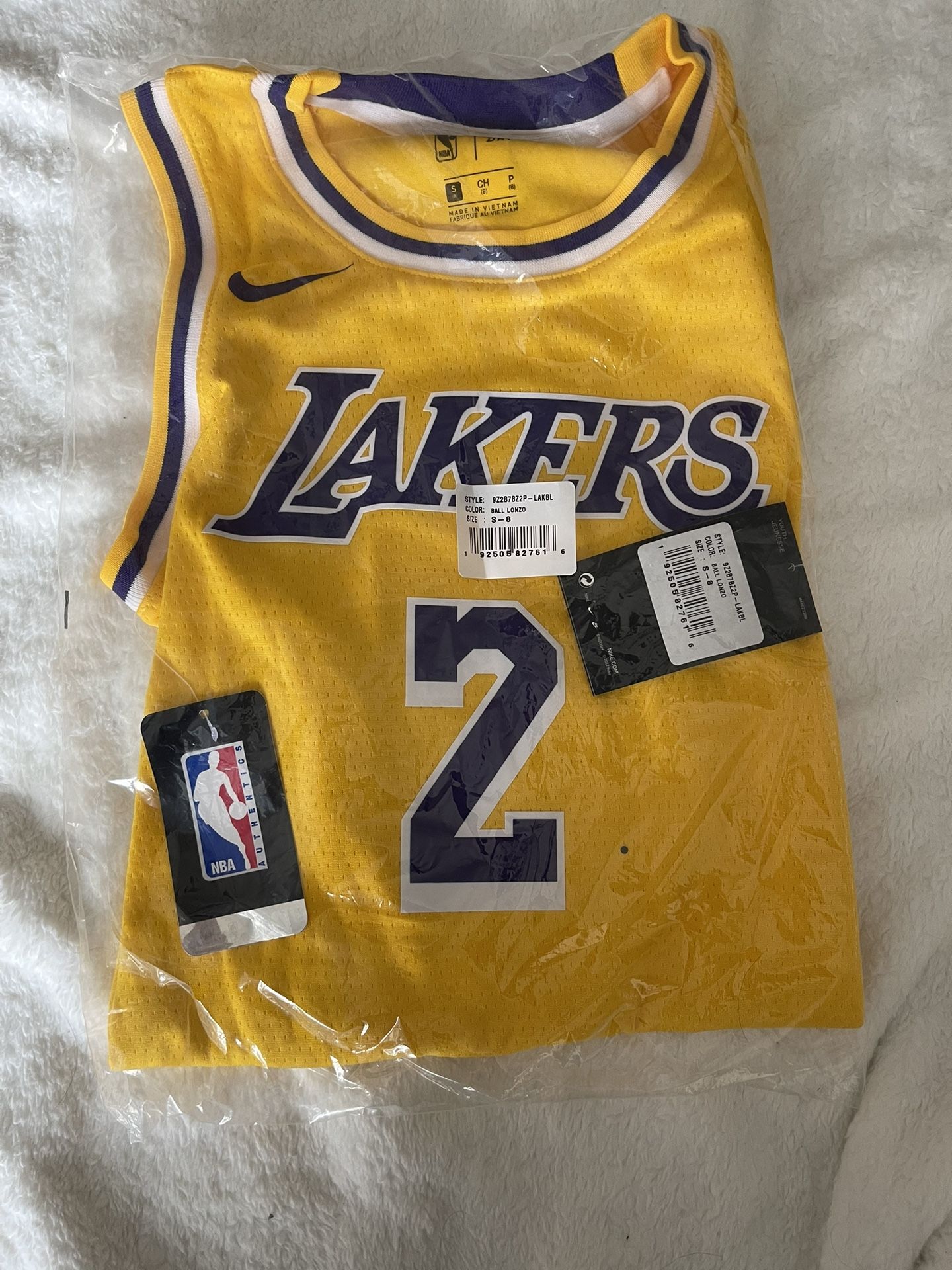 Lakers Lonzo Ball Jersey