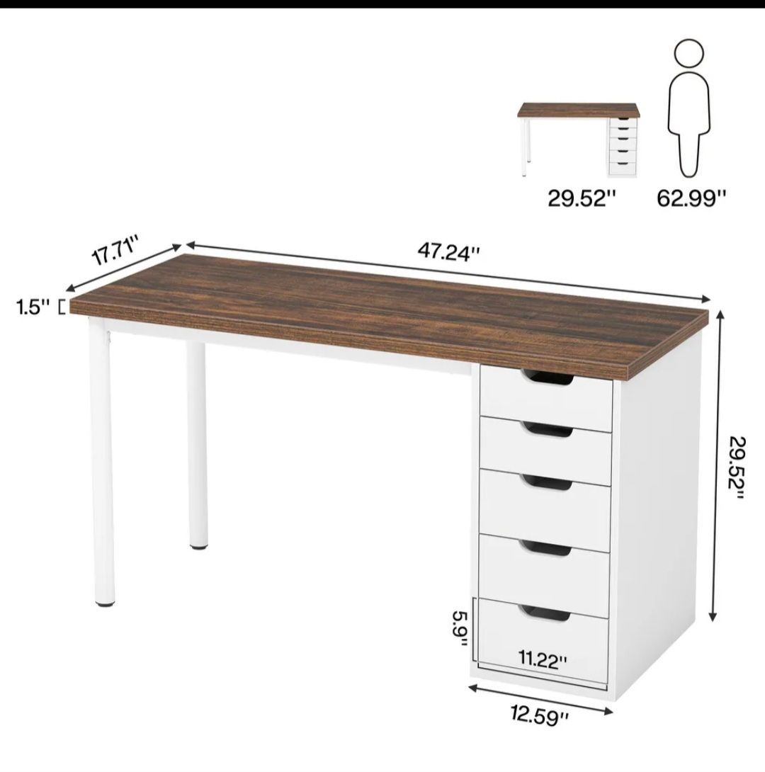 Computer Desk Study Writing Table for Home Office